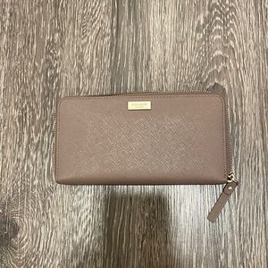 Kate spade dusty rose wallet